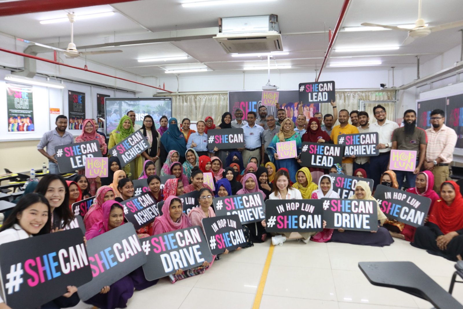 Hop Lun launches #SHECAN across multiple factories in Bangladesh